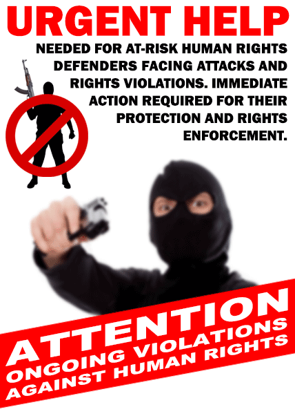 Seized Attention Ongoing violations vs. EU guidelines on Human Rights Defenders